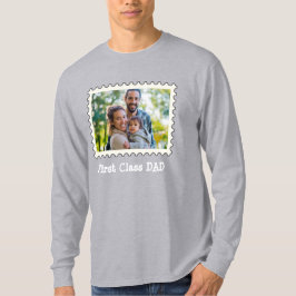 EERSTE CLASS DAD Beste vader aangepaste horizontal T-shirt