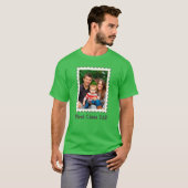 EERSTE CLASS DAD Beste vader ooit aangepaste foto T-shirt (Voorkant volledig)