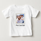 EERSTE CLASS DAD Beste vader ooit aangepaste vierk (Voorkant)