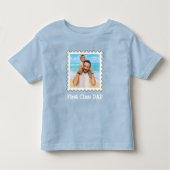 EERSTE CLASS DAD Beste vader ooit aangepaste vierk Kinder Shirts (Voorkant)