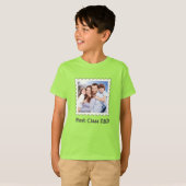 EERSTE CLASS DAD Beste vader ooit aangepaste vierk T-shirt (Voorkant volledig)