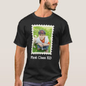 EERSTE CLASS KIND Beste Kind ooit aangepaste foto T-shirt (Voorkant)