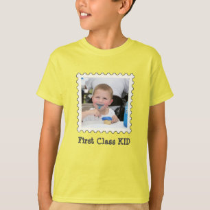 EERSTE CLASS KIND Beste Kind ooit aangepaste vierk T-shirt