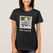 EERSTE CLASS KIND Beste Kind ooit aangepaste vierk T-shirt (Voorkant)
