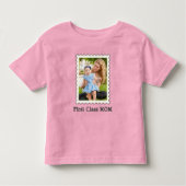 EERSTE CLASS MOM Beste mama ooit aangepaste moeder Kinder Shirts (Voorkant)