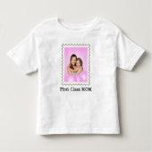 EERSTE CLASS MOM Beste mama ooit aangepaste moeder Kinder Shirts (Voorkant)