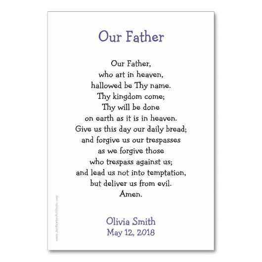 Eerste communale  Kaart van gebedden (Achterkant)