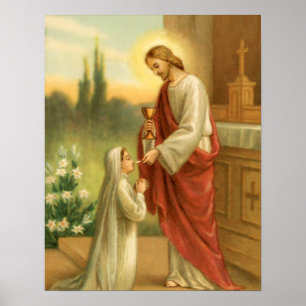 Eerste communautair Poster: Eucharistisch in alles Poster