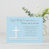 Eerste communautaire blauwe uitnodiging (Staand voorkant)