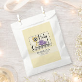 Eerste communautaire druiven en beker,  bedankzakje (Geknipt)