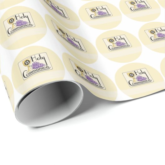 Eerste communautaire druiven en beker,  cadeaupapier (Rol Hoek)