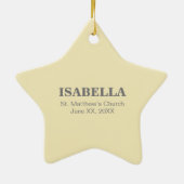 Eerste communautaire druiven en beker,  keramisch ornament (Achterkant)