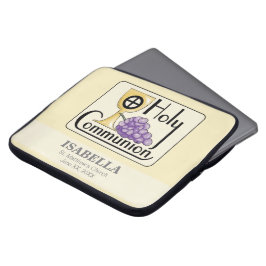 Eerste communautaire druiven en beker,  laptop sleeve