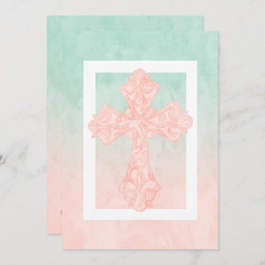 Eerste communautaire Waterverf dwars doorsnede en  Kaart (Voorkant / Achterkant)