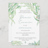 Eerste Communauteit voor Latino, Comune Primera Kaart (Voorkant / Achterkant)