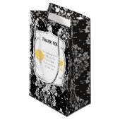 Eerste Commune Blonde Hair Boy Dank je Klein Cadeauzakje (Voorkant Gekanteld)