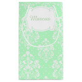 Eerste Commune Blonde Hair Boy Dank je Klein Cadeauzakje (Achterkant)