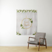 Eerste Communie Achtergrond Goud Marmer Calla Leli Wandkleed (In situ)