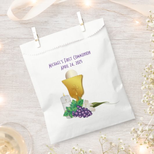 Eerste communie bedankzakje (Geknipt)