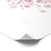 Eerste communie bloemenontvangst poster (Hoek)