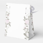 Eerste Communie bord Bloemen Favor Box Bedankdoosjes (Achterkant)