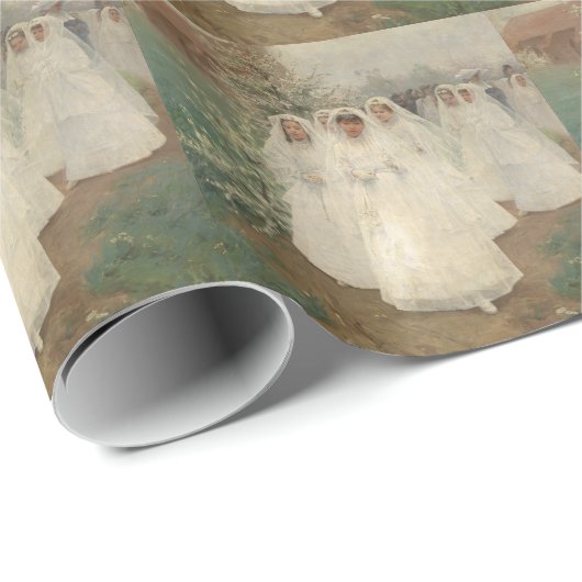 Eerste communie cadeaupapier (Rol Hoek)