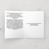 Eerste Communie Dag folie wenskaart (Binnenlaag)