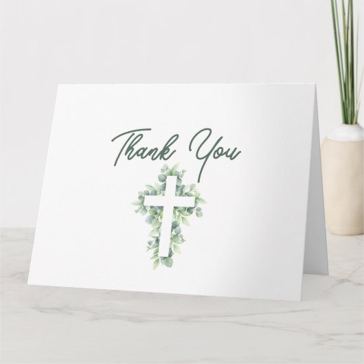 Eerste communie dank je wel kaart (Voorkant)