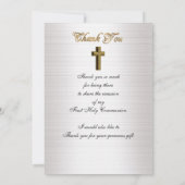 Eerste Communie Dankkaarten Bedankkaart (Achterkant)