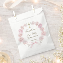eerste communie delicate pioenen lijst bedankzakje