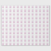 Eerste communie dochter, Roze Cadeaupapier (Vlak)
