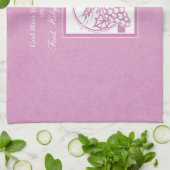 Eerste communie dochter, Roze Theedoek (Gevouwen)
