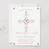 Eerste Communie - Eerste Heilige Communie Uitnodig Kaart (Voorkant)