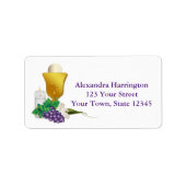 Eerste communie etiket (Voorkant)