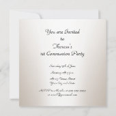 Eerste Communie Feest Uitnodiging (Achterkant)