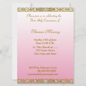 Eerste Communie Feest Uitnodiging (Achterkant)