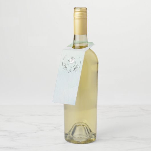 Eerste communie flessenhanger (Schuin)