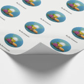 Eerste Communie Gifts Eucharistie Gepersonaliseerd Cadeaupapier (Hoek)