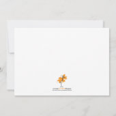 Eerste communie - Girl Kaart (Achterkant)