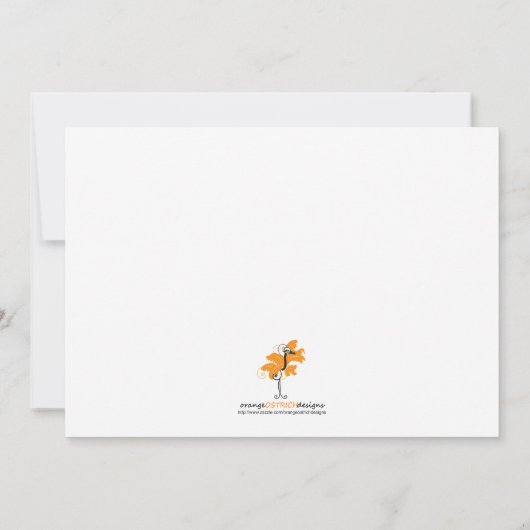 Eerste communie - Girl Kaart (Achterkant)