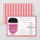 Eerste Communie Handdesinfecteransichtkaarten Kaart (Voorkant / Achterkant)