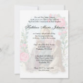 Eerste communie Jezus met bloemenkinderen Kaart (Voorkant)