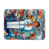 Eerste communie jongen katholieke magneet cadeau (Horizontaal)