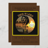 Eerste communie kaart (Voorkant / Achterkant)