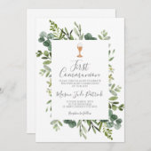 Eerste communie kaart (Voorkant / Achterkant)