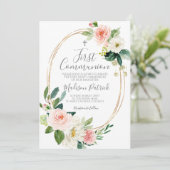 Eerste communie kaart (Staand voorkant)