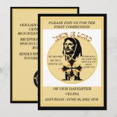 Eerste communie kaart (Voorkant / Achterkant)