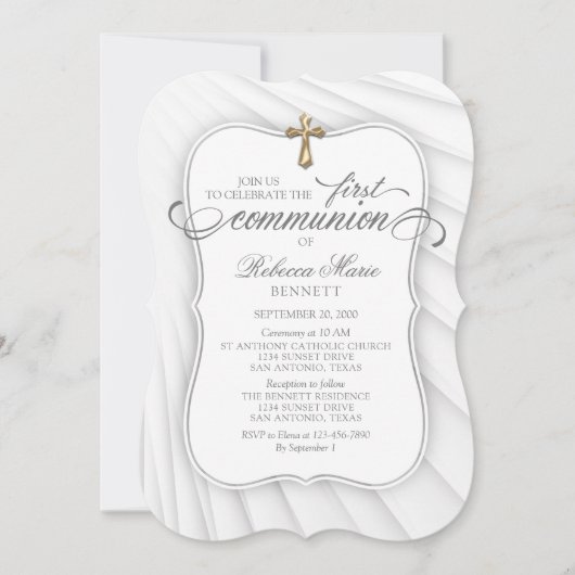 Eerste communie kaart (Voorkant)