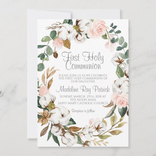 Eerste Communie Kaart (Voorkant)