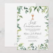 Eerste communie kaart (Voorkant / Achterkant)